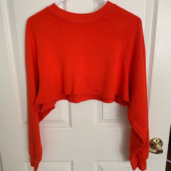 Alo Cropped Sweatshirt